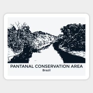 Pantanal Conservation Area - Brazil Magnet
